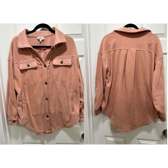 COLLARD Button Shacket - Picture 3 of 6